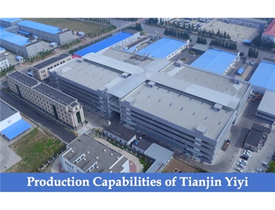 Capacitats de producció de Tianjin Yiyi