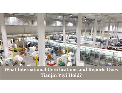 Quines certificacions i informes internacionals té Tianjin Yiyi?